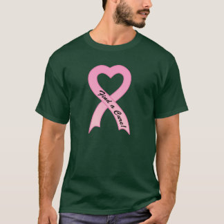 Finna bandmanar för bot rosa T-tröja T-shirt
