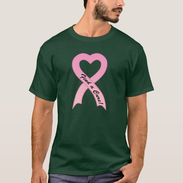 Finna bandmanar för bot rosa T-tröja T-shirt (Framsida)