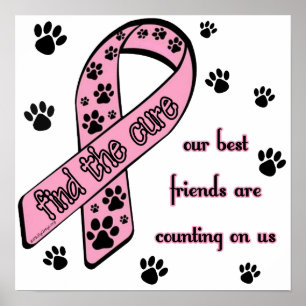 Finna bot~en Pawprint Poster