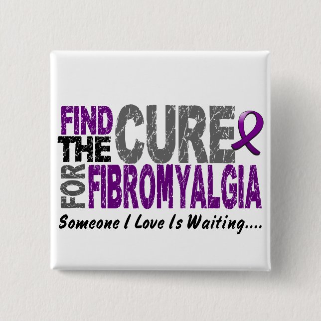 Finna de FIBROMYALGIAT-tröja & gåvorna för bot 1 Knapp (Framsida)