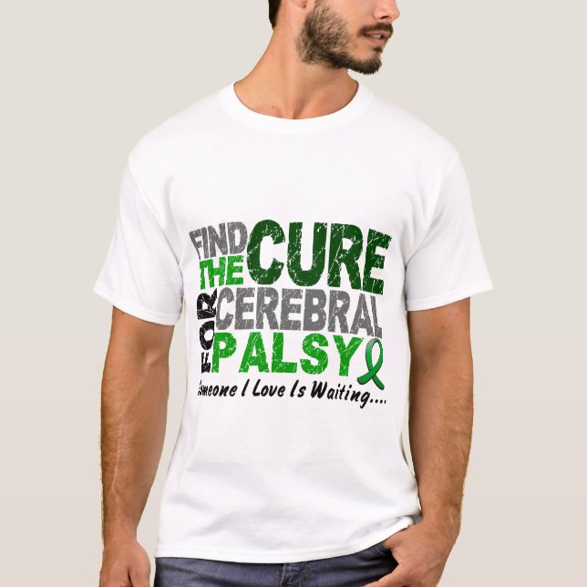 Finna den CEREBRALA PALSYEN för bot 1 Tee Shirt (Framsida)