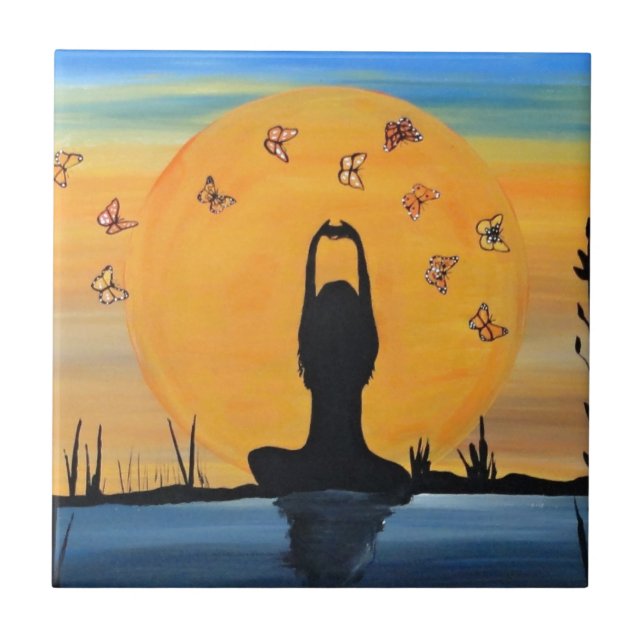 Finna din Zen Kakelplatta (Framsidan)