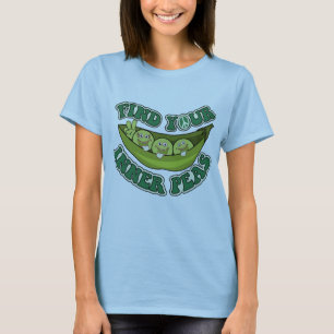 Finna dina inre ärtor, finna din inre fred t shirt