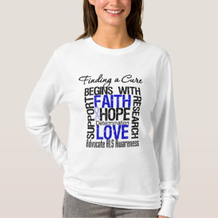 Finna en bot för ALS-medvetenheten v2 Tee Shirt
