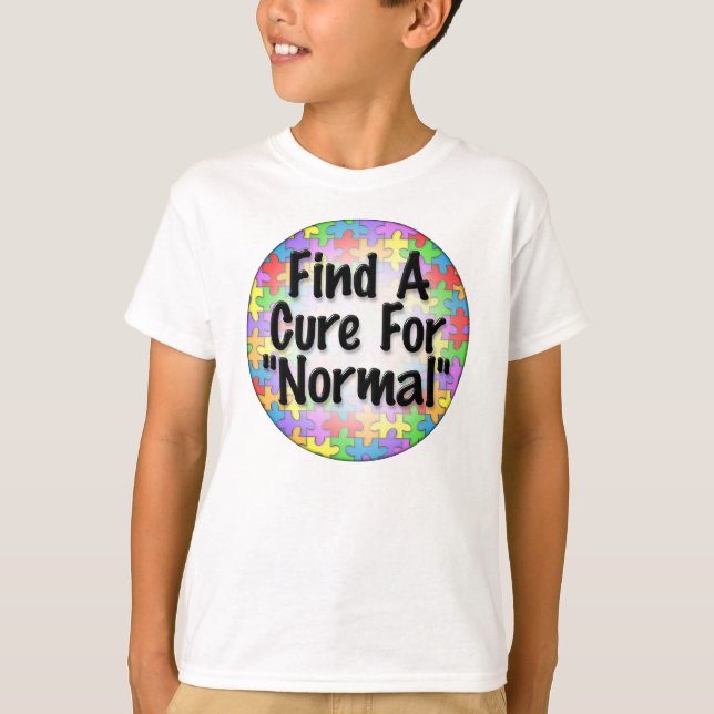 Finna en bot för det normala tee shirt (Framsida)