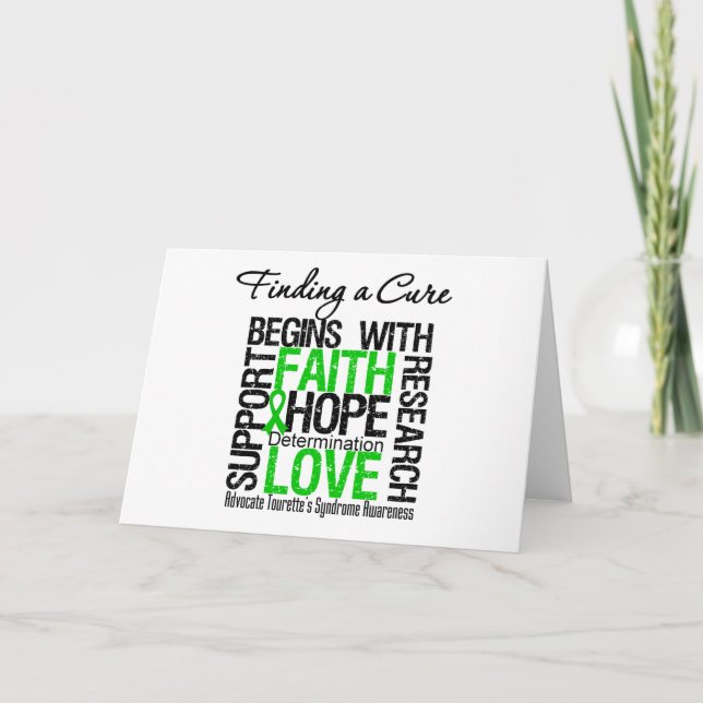 Finna en bot för Tourettes syndrom Kort (Framsida)