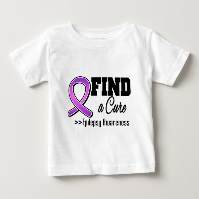 Finna en botepilepsimedvetenhet t-shirt (Framsida)