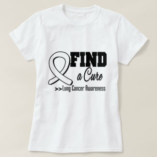 Finna en botlungcancermedvetenhet t-shirt