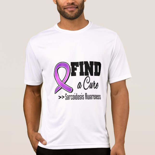 Finna en botSarcoidosismedvetenhet Tee (Framsida)
