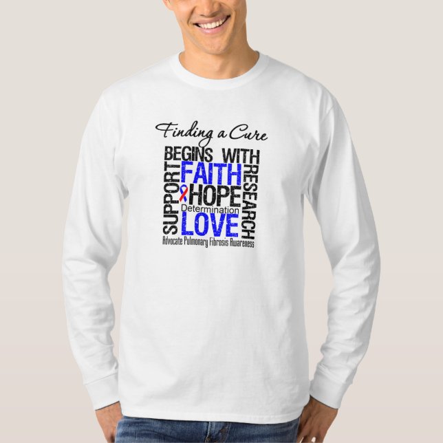 Finna en Pulmonary Fibrosis för bot Tee (Framsida)