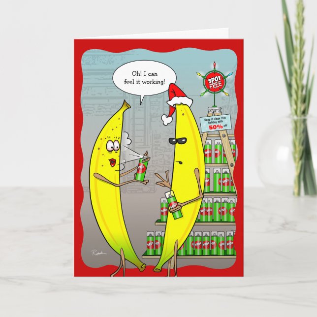 Finna Helgdag Banana-julkort Helgkort (Framsida)