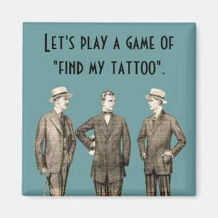 Finna min tatuering magnet
