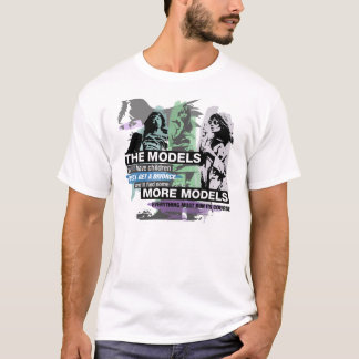 Finna några mer modellerar t-skjortan tee shirt