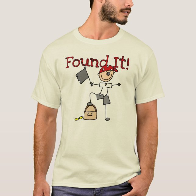 Finna skatten t-shirt (Framsida)