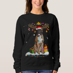 Finne Boxer Hund Julrenren Julljus T Shirt