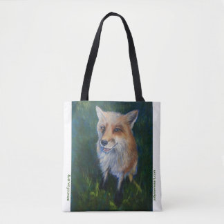 Finnegan Fox Tote Bag Tygkasse