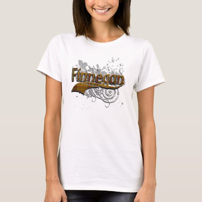 Finnegan TartanGrunge Tee Shirt (Framsida)