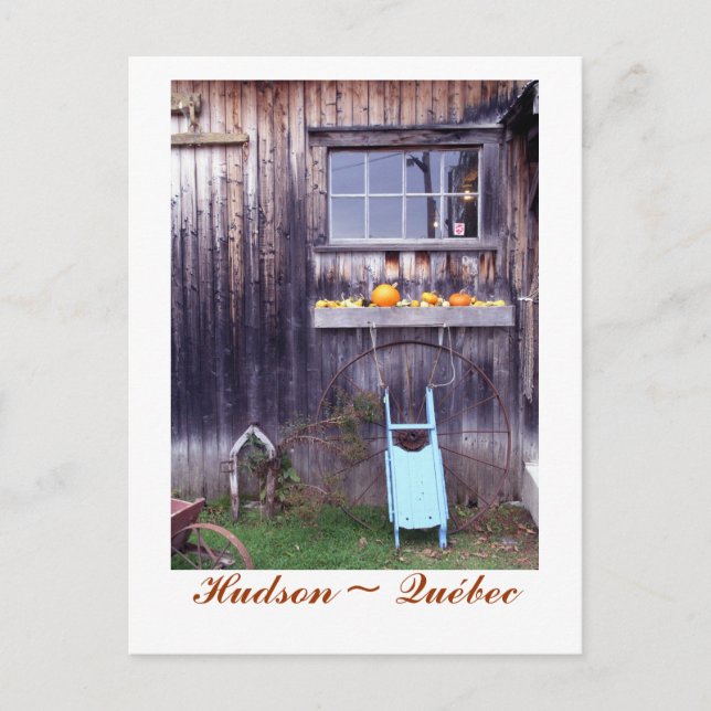 Finnegan's Market, Hudson ~ Quebec Vykort (Framsida)