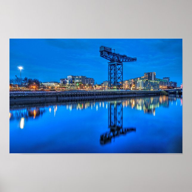 Finnieston Crane, Glasgow Affisch (Framsidan)