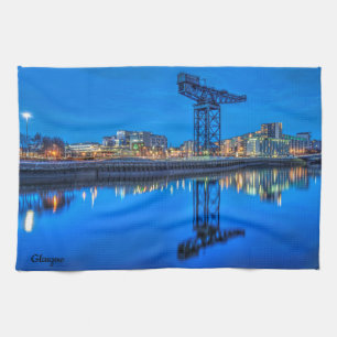Finnieston Crane, Glasgow Kitchen tetowel Kökshandduk