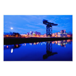 Finnieston Crane, Glasgow, Scotland Photo print Fototryck