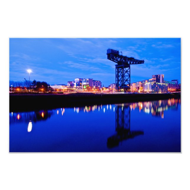 Finnieston Crane, Glasgow, Scotland Photo print Fototryck (Framsidan)
