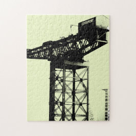 Finnieston Crane, Glasgow, Skottland Pussel