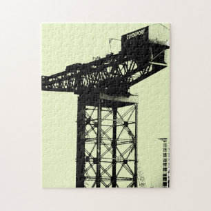 Finnieston Crane, Glasgow, Skottland Pussel