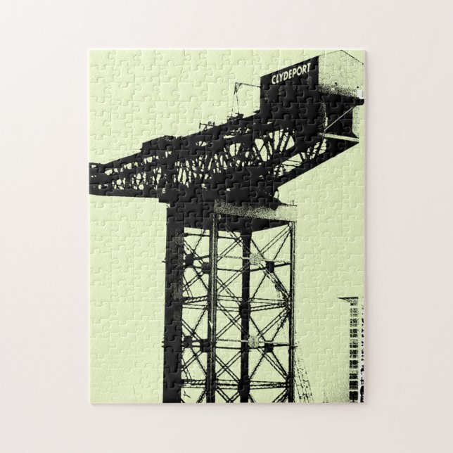 Finnieston Crane, Glasgow, Skottland Pussel (Vertikal)