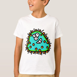 Finnig tecknadbakterie tee shirt