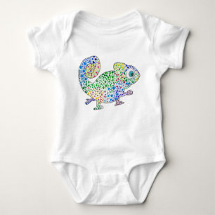 Finniga Marcel kameleontbabybodysuiten Tee Shirt