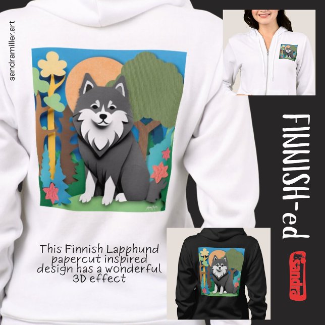 FINNISH-ed Lapphund T Shirt (Skapare uppladdad)