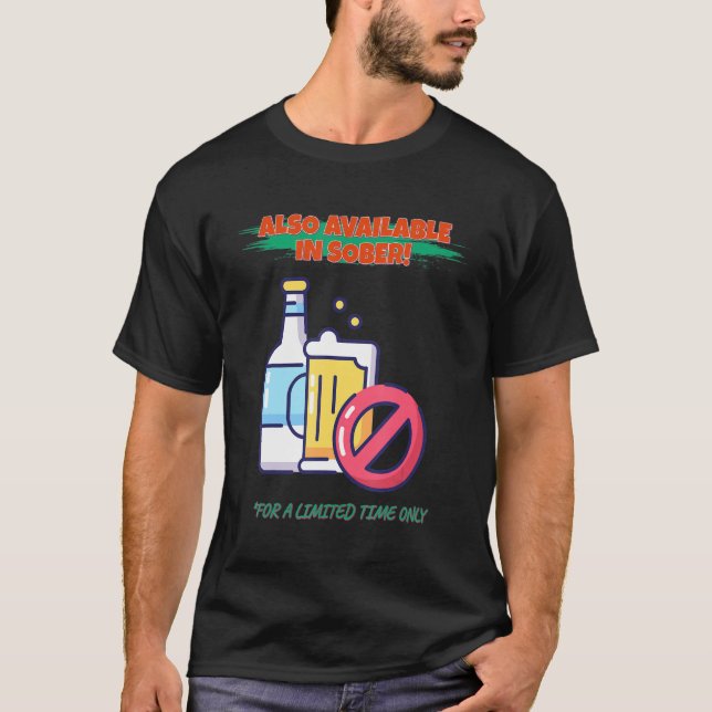 Finns även i Sober Funny Humor Graphic T Shirt (Framsida)