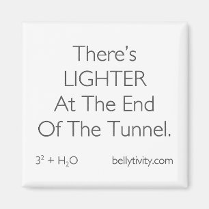 "Finns det MER LJUS….," bellytivitykylmagnet Magnet