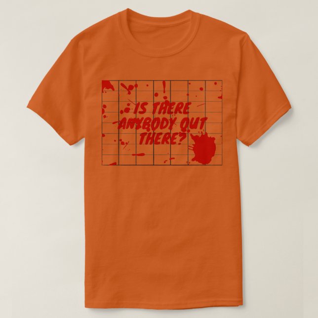 Finns det någon där ute t shirt (Design framsida)
