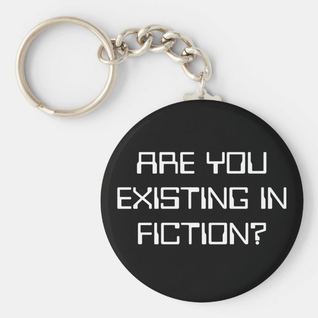 FINNS DU I FICTION? NYCKELRING (Framsidan)