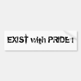 FINNS med PRIDE! Bildekal