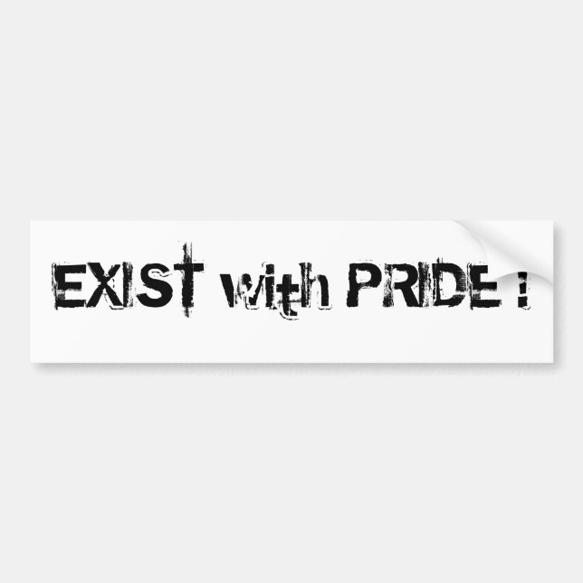 FINNS med PRIDE! Bildekal (Framsidan)