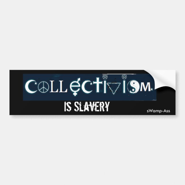 Finns till samtidigt Collectivism är Bildekal (Framsidan)