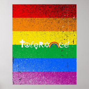FINNS TILL SAMTIDIGT MED TOLERANS POSTER