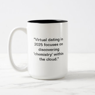 Finny 2025 Dating Mugg | Cloud Chemistry Humor
