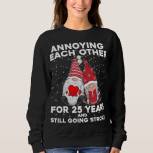 Finny 25 års jul Gnomes lite Giftermål och T Shirt