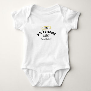 Finny Baby-utrustning för Pappa första Far-dagen T Shirt