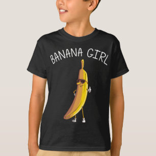 Finny Banana Gift for Girls Fruit Eater Älskare He T Shirt