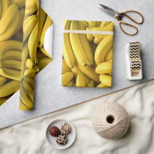 Finny, Bananas, Fruit, Anpassningsbar Presentpapper