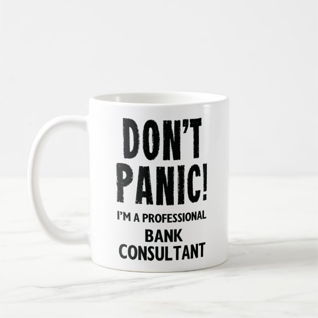 Finny Bank Consultant Coffee Mugg Gift (Vänster)