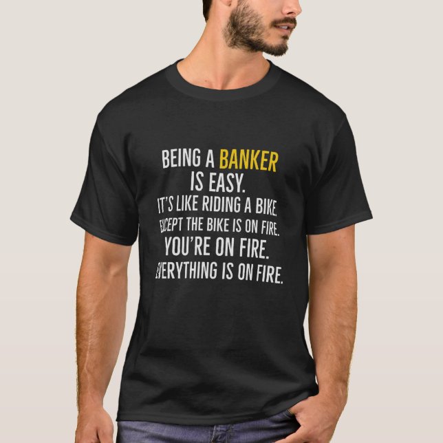 Finny Banker T Shirt (Framsida)