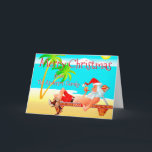Finny Beach-julhälsningar Kort<br><div class="desc">Bordschaktkort för berömda doftkort. Du kan ändra texten med högerna "Detaljer". Om du vill anpassa allt till dina behov klickar du på knappen "Anpassa" och kan ändra stil och färg. Andra färg finns tillgängliga. Kontakta mig om du behöver hjälp, om du vill ha matchande artiklar eller om du har speciellt...</div>