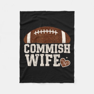 Finny Comfe Fantasy Football Cute League Co Fleecefilt