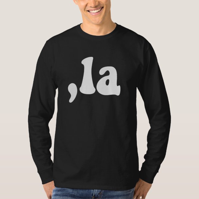 Finny Comma La Kamala för president 2024 T Shirt (Framsida)
